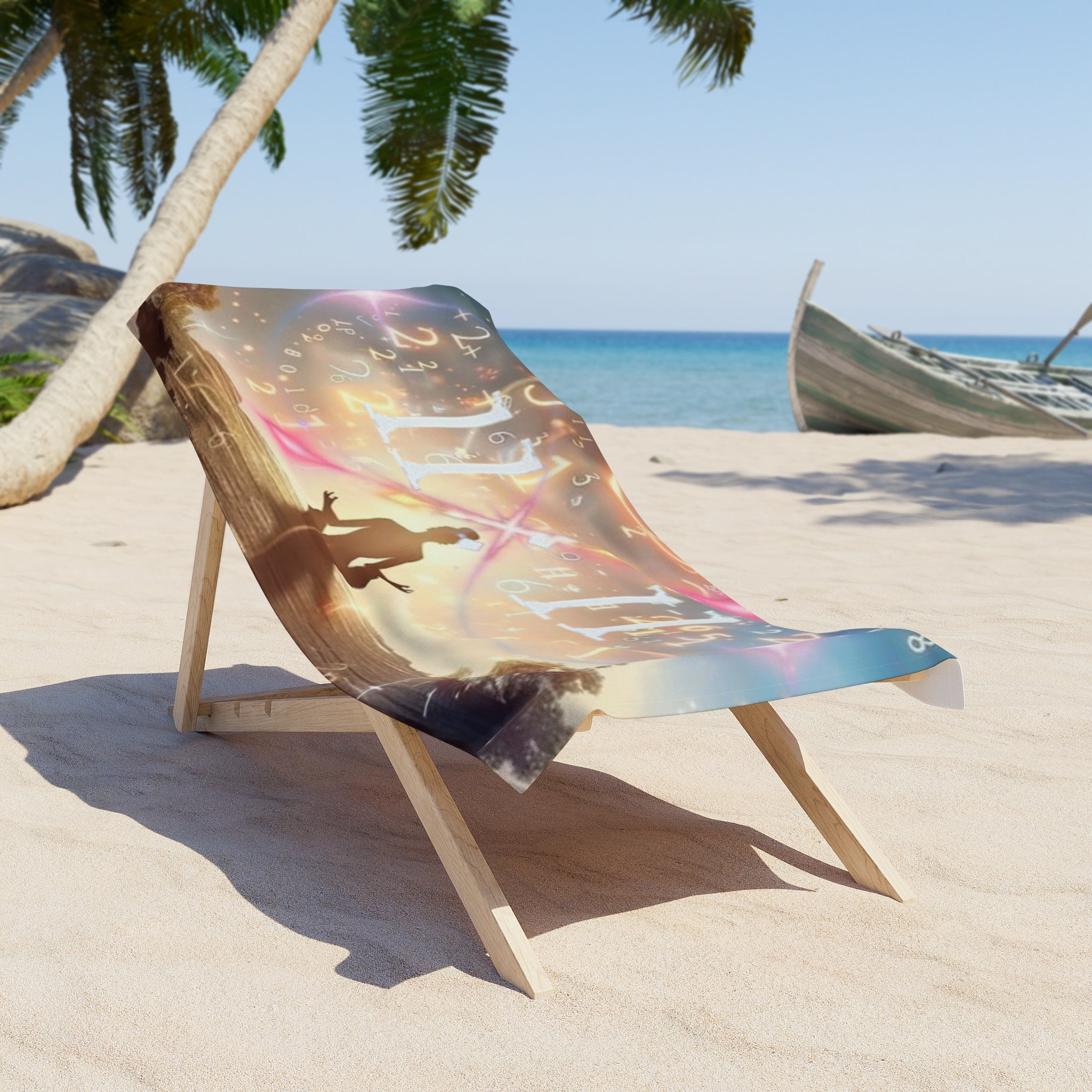 11:11 Meditation Beach Towel — Spiritual Numerology Yoga Towel