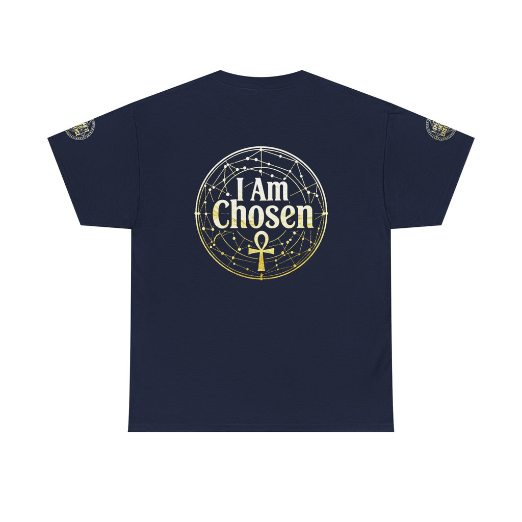 'I Heal Everything I Touch' with Ankh & Chosen Back Design