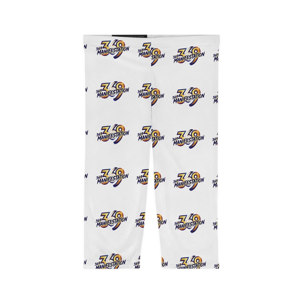 Manifestation 7.20 Logo Capri Leggings — Women’s Patterned Yoga Capris