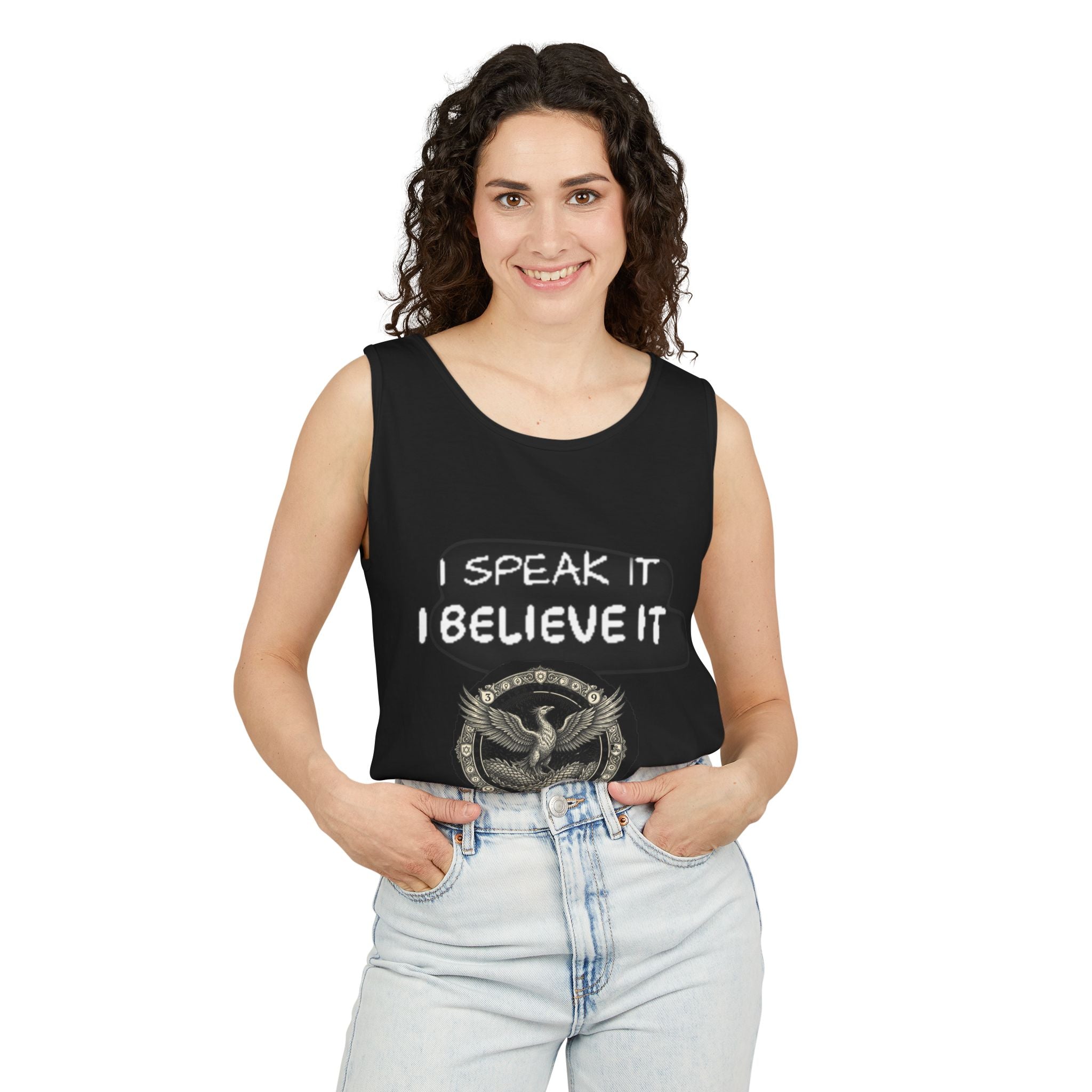 Speak • Believe • Receive – The 369 Manifestation Station Tank
