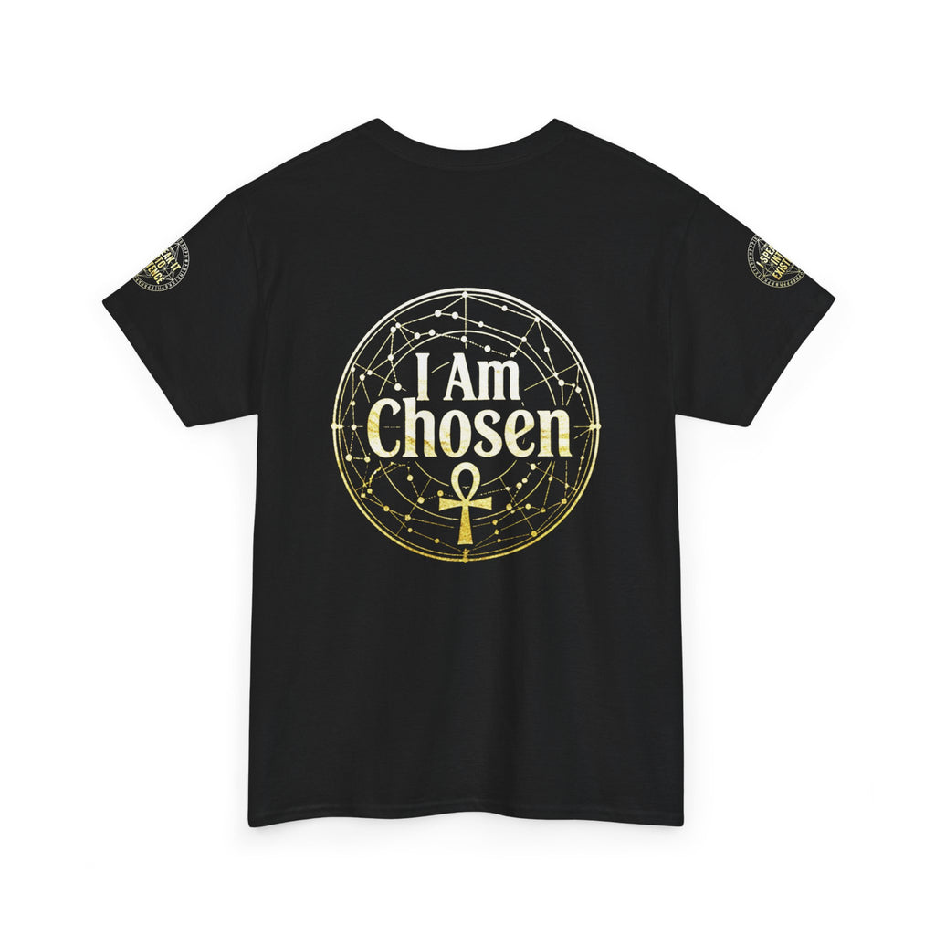 'I Heal Everything I Touch' with Ankh & Chosen Back Design