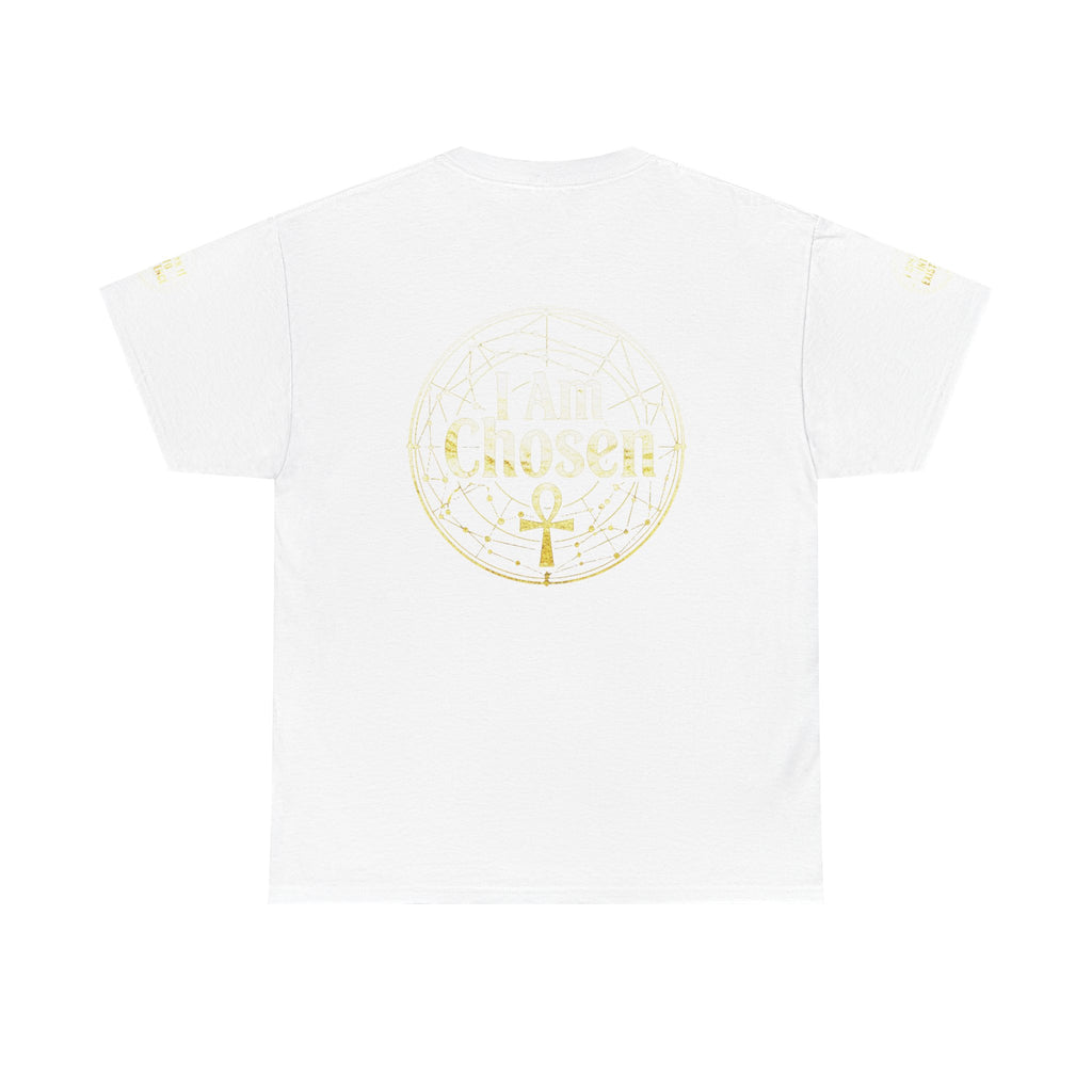 'I Heal Everything I Touch' with Ankh & Chosen Back Design