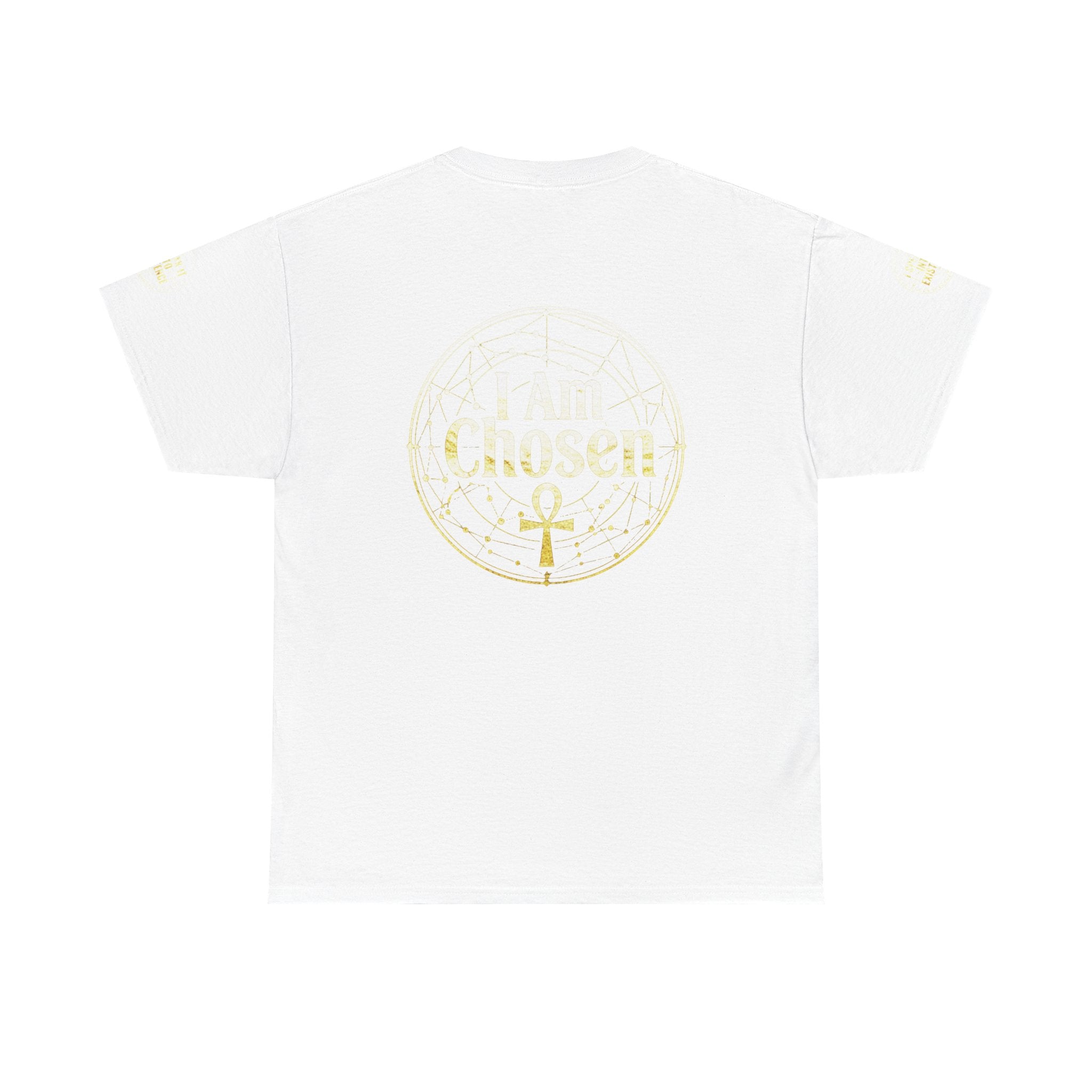 'I Heal Everything I Touch' with Ankh & Chosen Back Design