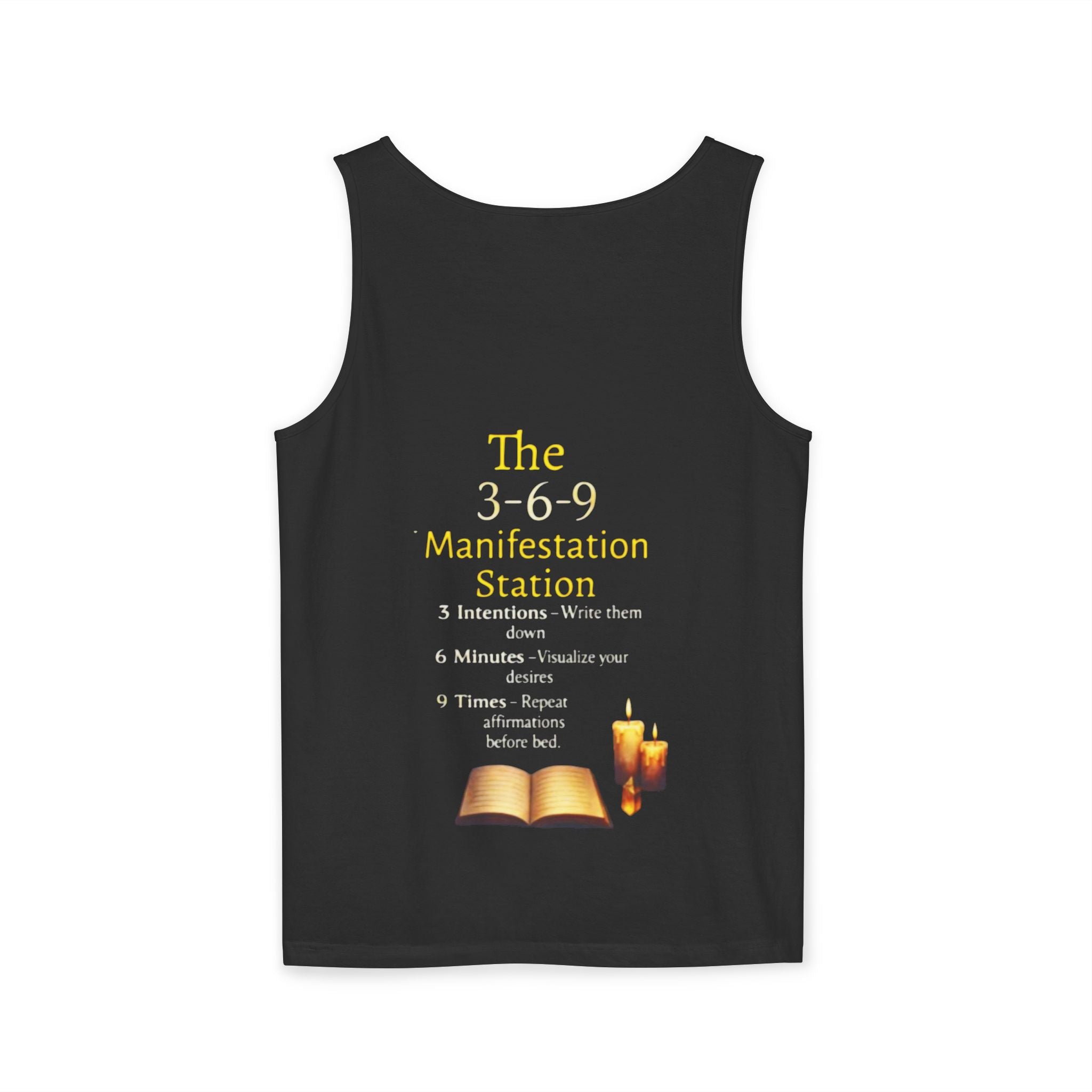 Speak • Believe • Receive – The 369 Manifestation Station Tank