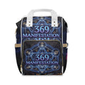 369 Manifestation Diaper Backpack — Spiritual Symbol Baby Bag