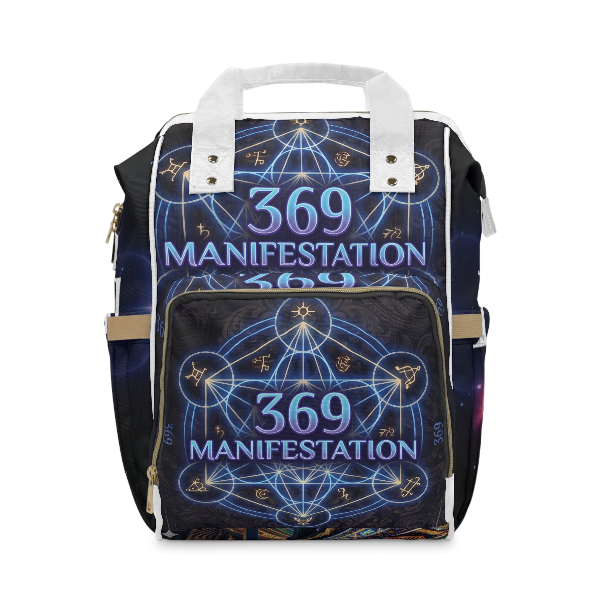 369 Manifestation Diaper Backpack — Spiritual Symbol Baby Bag