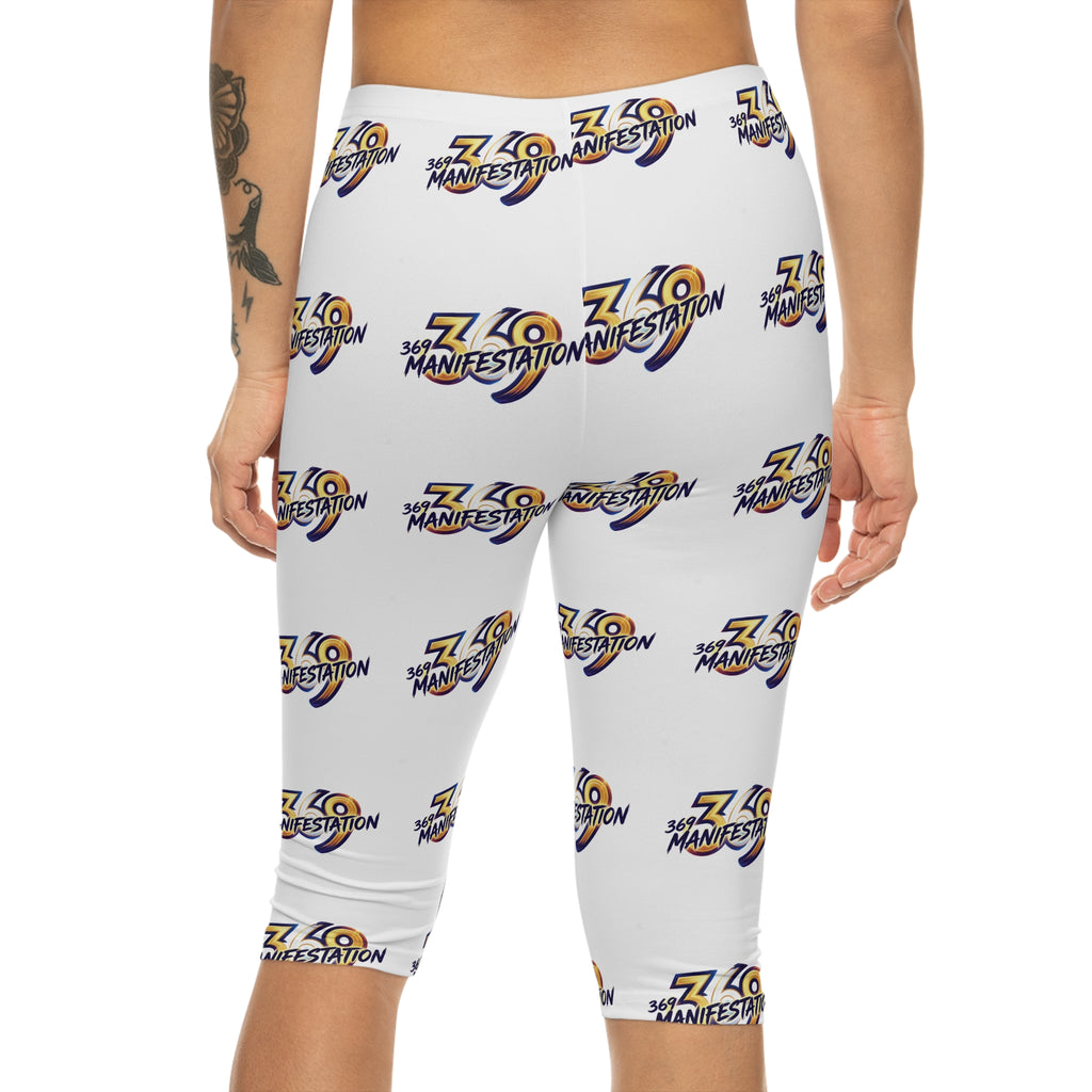 Manifestation 7.20 Logo Capri Leggings — Women’s Patterned Yoga Capris