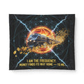 I Am The Frequency Comforter — Inspirational Money Manifestation Quilt