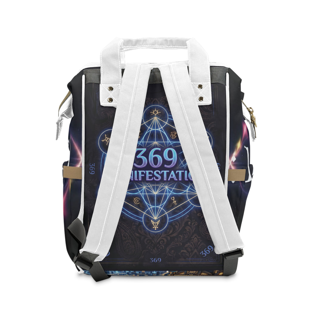369 Manifestation Diaper Backpack — Spiritual Symbol Baby Bag