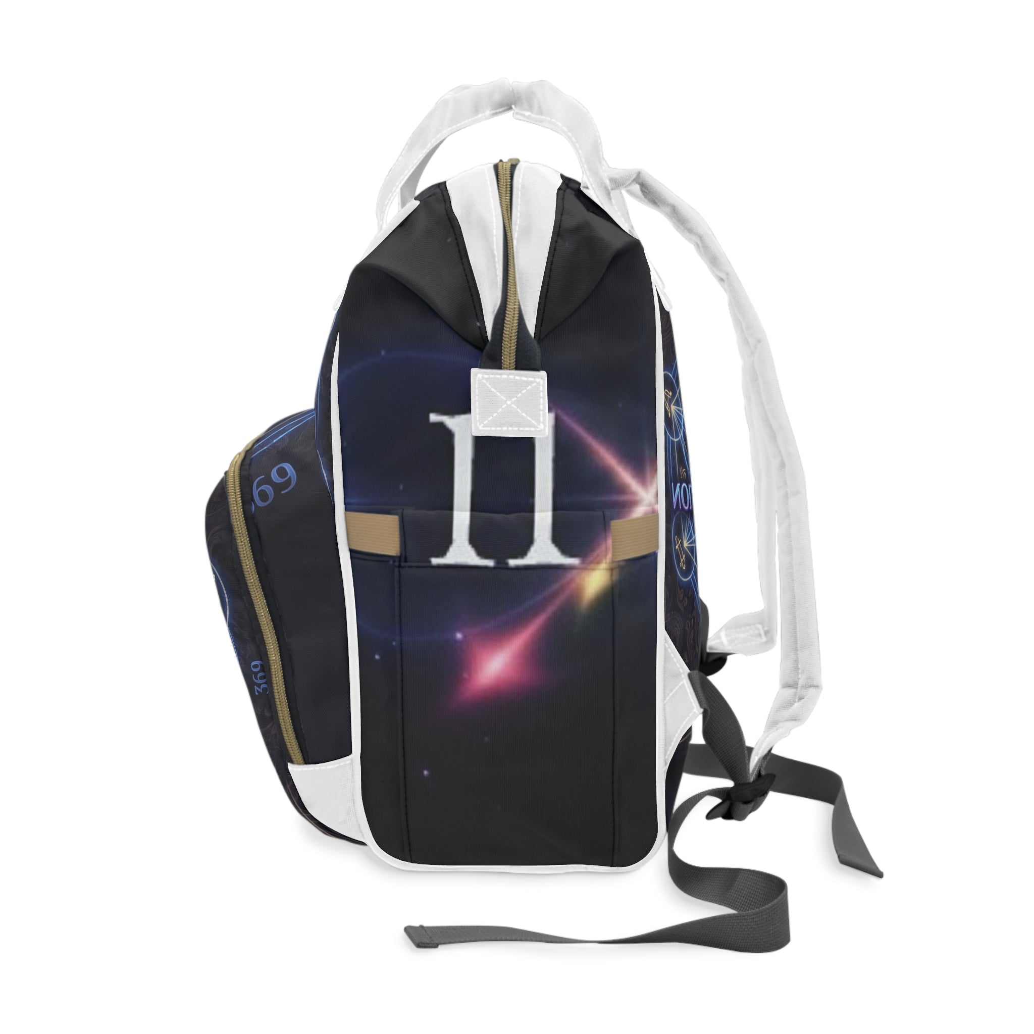 369 Manifestation Diaper Backpack — Spiritual Symbol Baby Bag