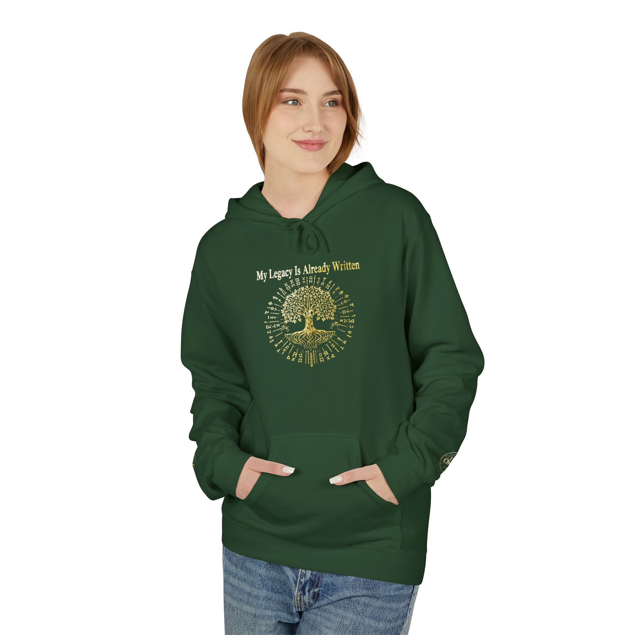 Mein Vermächtnis ist geschrieben Aktivierter Hoodie
