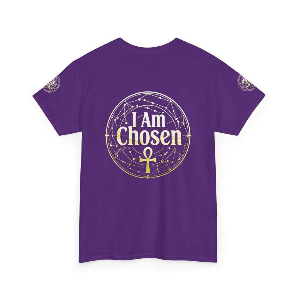 'I Heal Everything I Touch' with Ankh & Chosen Back Design