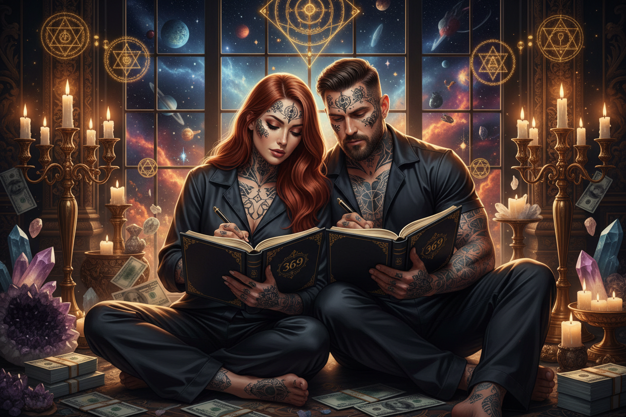 369 Sacred Scribes Couple