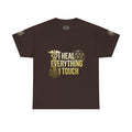 'I Heal Everything I Touch' with Ankh & Chosen Back Design