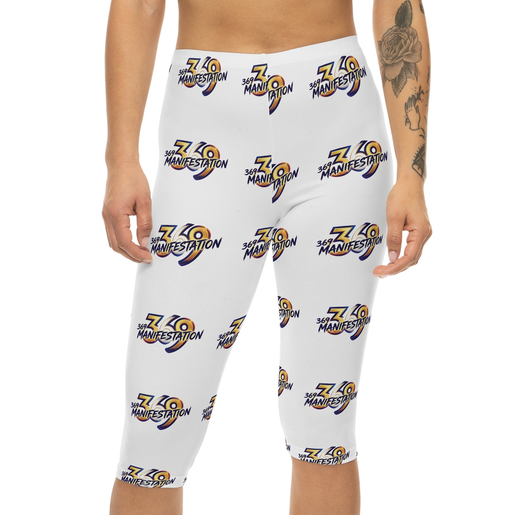 Manifestation 7.20 Logo Capri Leggings — Women’s Patterned Yoga Capris