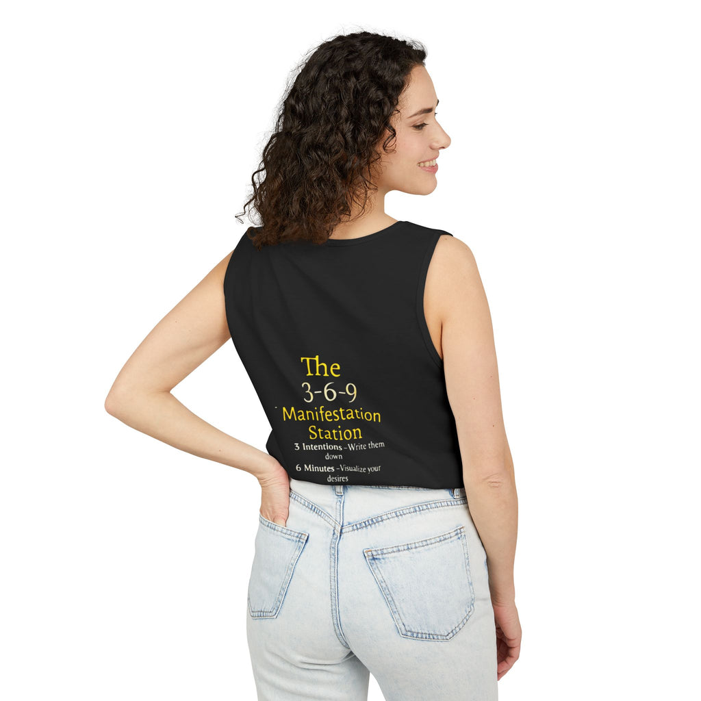 Sprechen • Glauben • Empfangen – Das 369 Manifestation Station Tanktop