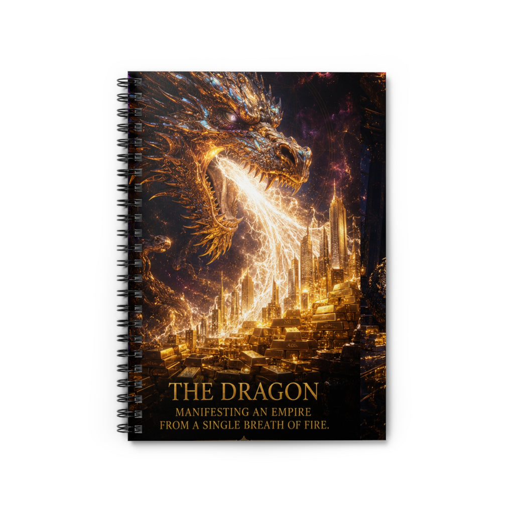 ドラゴンエンパイア スパイラルノート 『ザ・ドラゴン：マニフェスティング・アン・エンパイア』罫線入りジャーナル