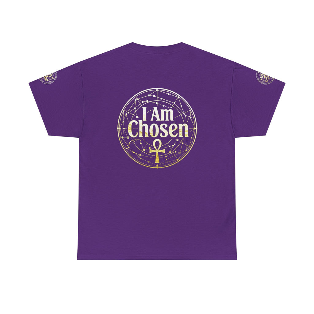 'I Heal Everything I Touch' with Ankh & Chosen Back Design