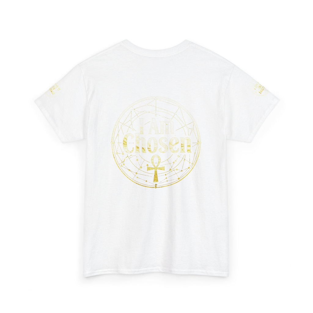 'I Heal Everything I Touch' with Ankh & Chosen Back Design