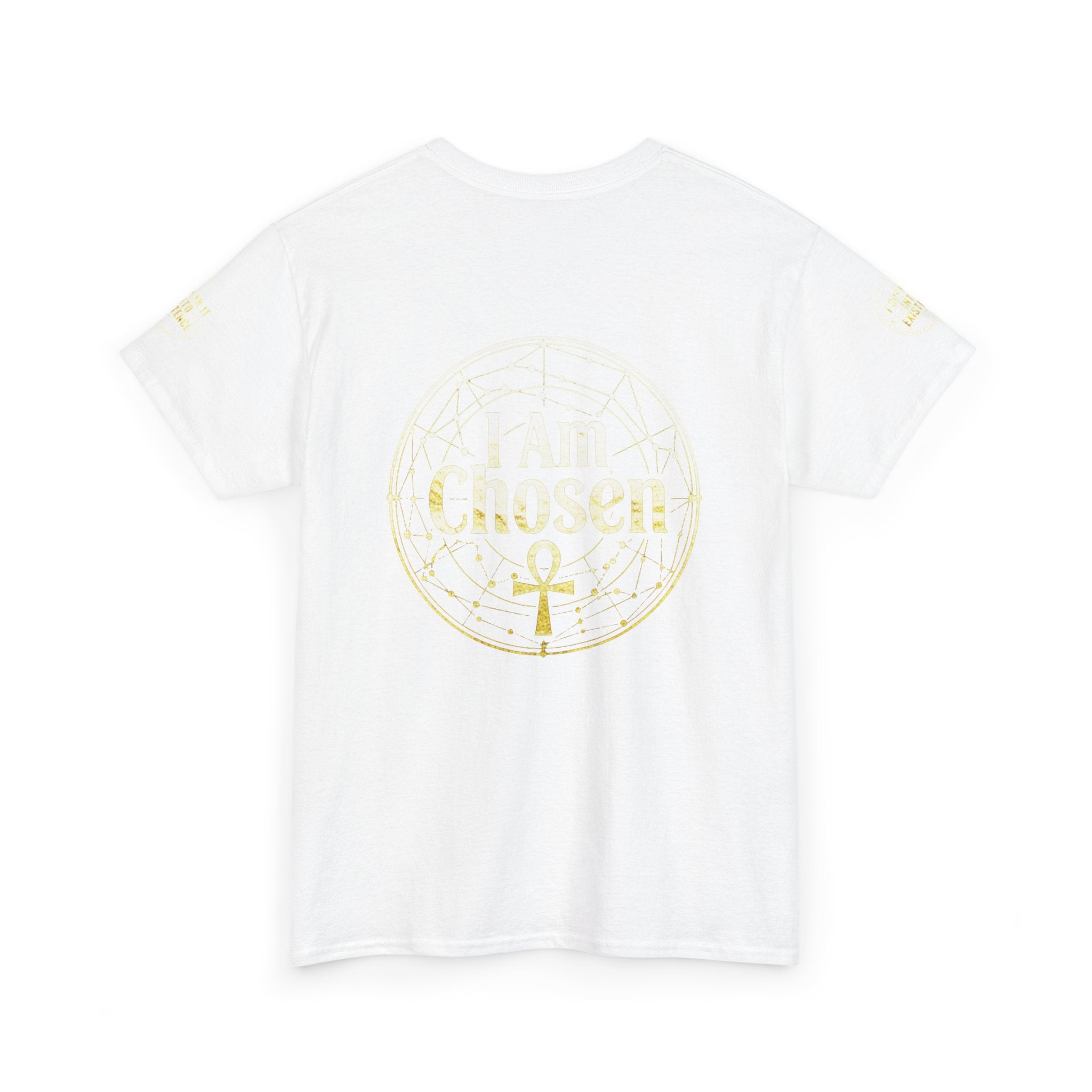'I Heal Everything I Touch' with Ankh & Chosen Back Design