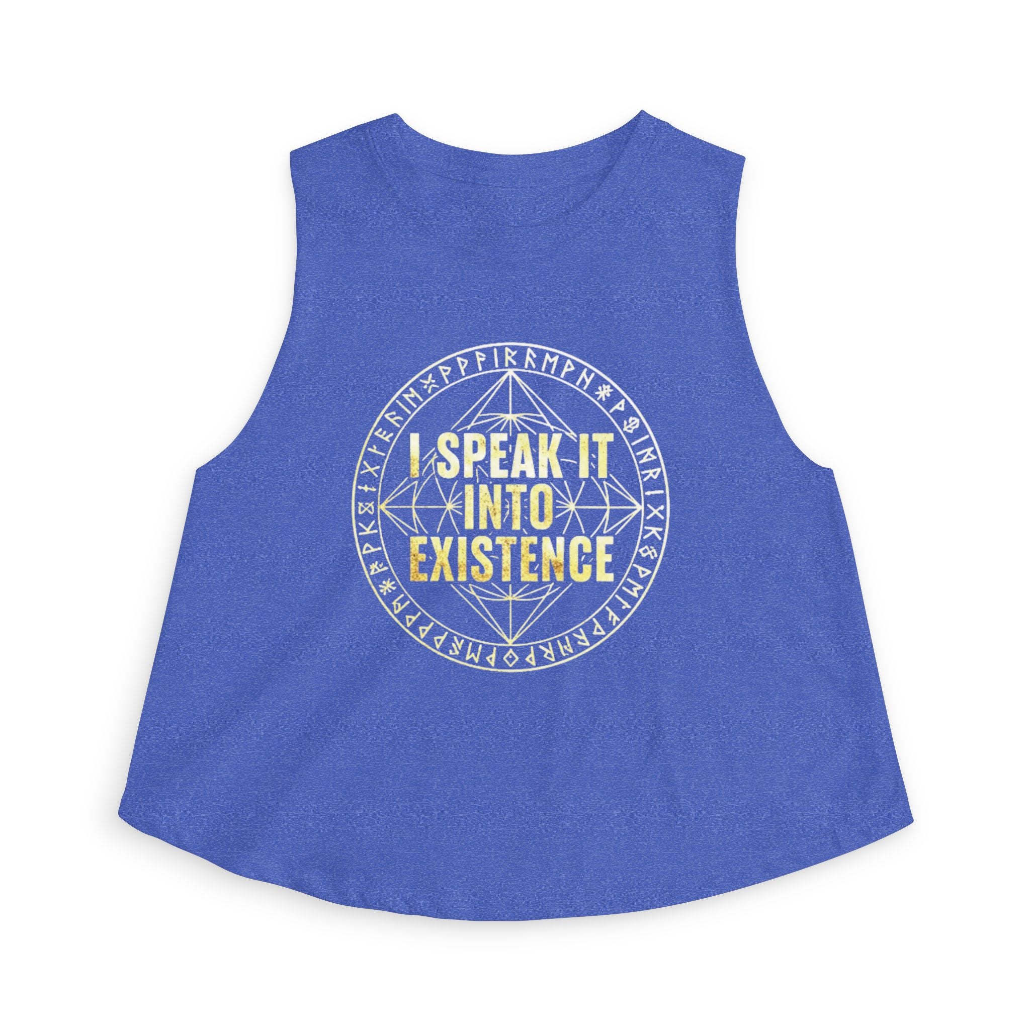 3-6-9 Manifestation Crop Top — "I Speak It Into Existence" Inspirational Women’s Tank