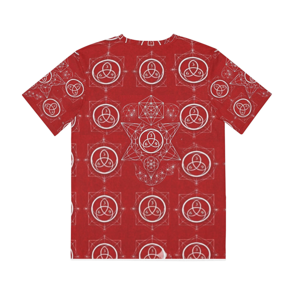 369ボルテックスグリッドTシャツ